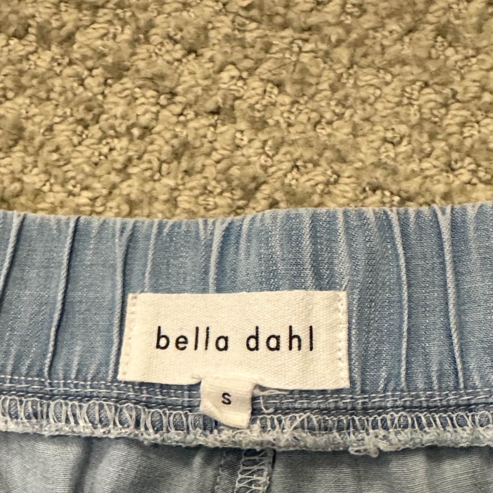 Bella Dahl Light Blue Shorts - Picture 2 of 5